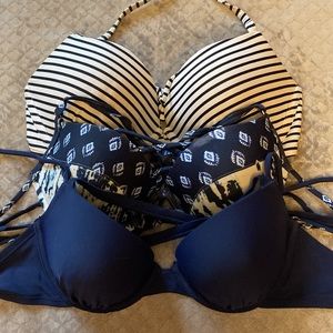 Aerie, Abercrombie, and hollister bikini tops